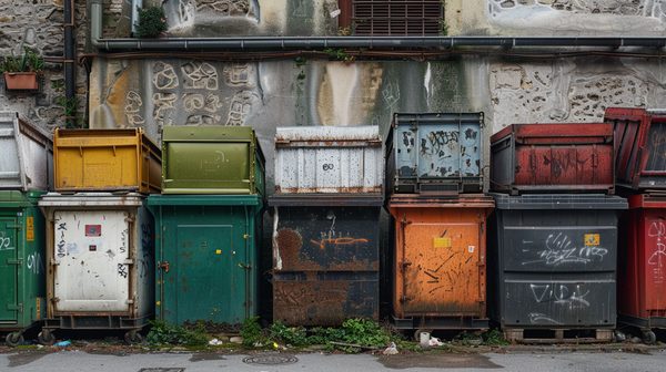 Location de benne à Lyon : les différents types disponibles sur le marché